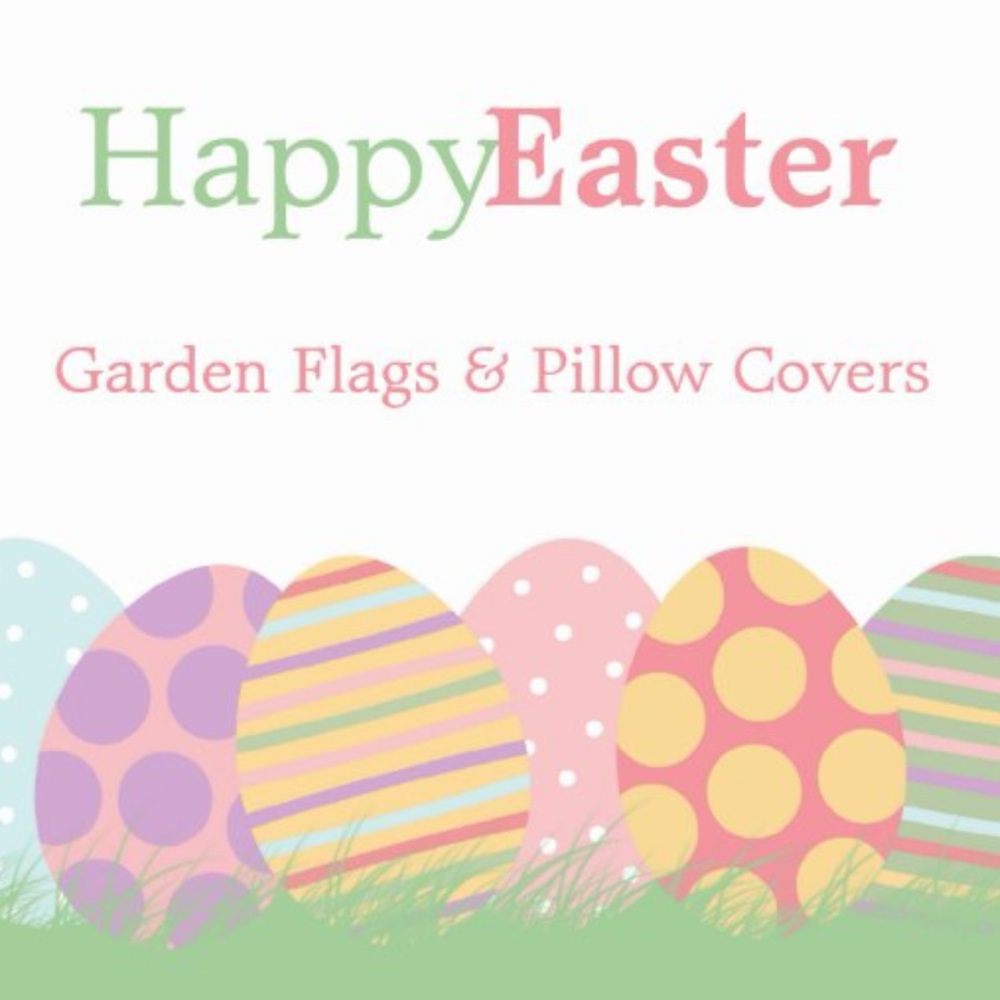 Easter Garden Flags & Pillow Covers